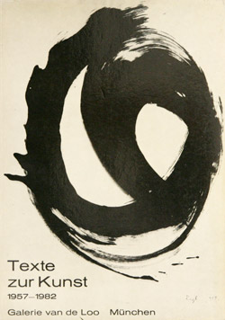 Texte zur Kunst 1957-1982